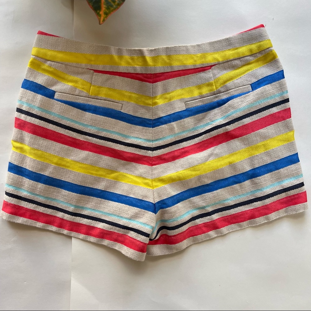 J Crew Multi-Color Striped Shorts - image 3